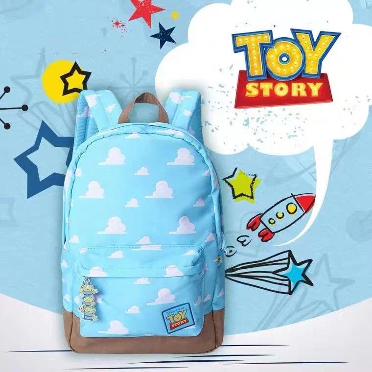 ภาพหน้าปกสินค้าDisney กระเป๋าเป้สะพายหลัง กระเป๋านักเรียน ลายการ์ตูนดิสนีย์ Toy Story น่ารัก สําหรับผู้หญิง 2022