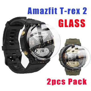 ฟิล์มกระจกนิรภัยกันรอยหน้าจอ สําหรับ Amazfit T-rex 2 Amazfit T rex 2 T Rex2【2 ชิ้น】