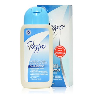 สินค้าราคาพิเศษ Regro Hair Active Antidandruff Shampoo 100-200 มล. 1 ขวด แชมพูแก้รังแค แชมพูขจัดรังแค แชมพูสําหรับผมร่วง
