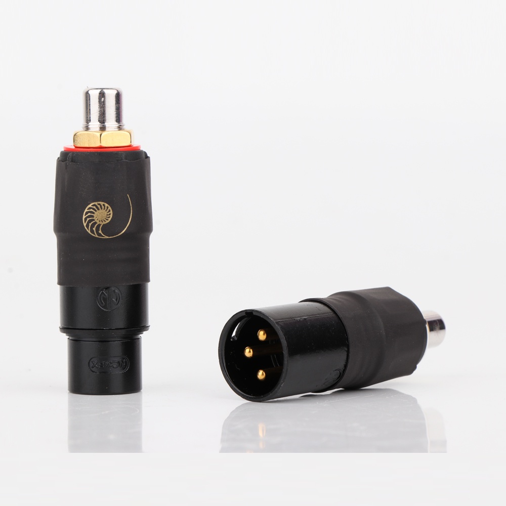 cardas-xlr-3-pin-female-male-to-rca-femal-audio-jack-adapter-plug-connector