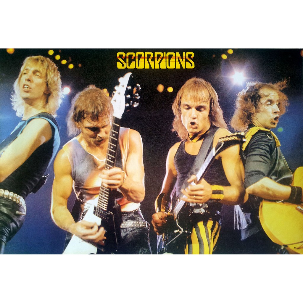 โปสเตอร์-รูปถ่าย-คอนเสิร์ต-วง-ดนตรี-ร็อก-เฮฟวีเมทัล-scorpions-1965-now-poster-20-x30-german-hard-rock-heavy-metal