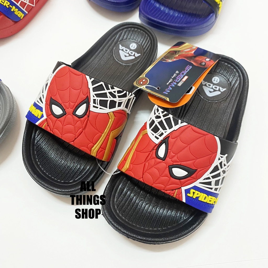 adda-32b4e-spider-man-รองเท้าแตะเด็ก-สไปเดอร์แมน-นุ่ม-เบา-สบายเท้า
