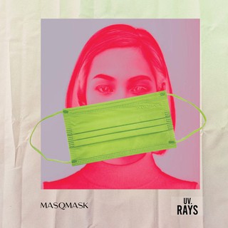 สินค้า Masqmask หน้ากากอนามัย UV Rays pack 10 pcs.