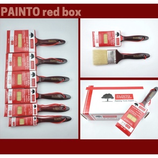ภาพหน้าปกสินค้าPainto แปรงทาสี เพ้นท์โตะ (กล่องแดง) ขนาด 1 นิ้ว - 4 นิ้ว (ขนผสม) ที่เกี่ยวข้อง