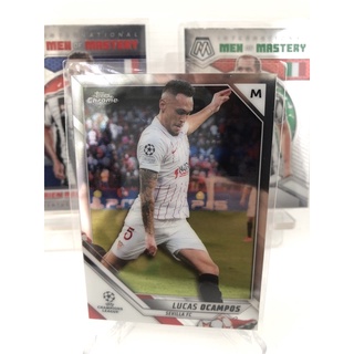 2021-22 Topps Chrome UEFA Champions League Soccer Cards Sevilla