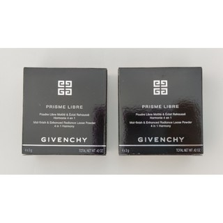 (แท้100%) GIVENCHY Prisme Libre 4*3 g สี N03 Voile Rose เหมาะกับคนผิวสี ขาวเหลือง/ขาวชมพู highlight skinfinish