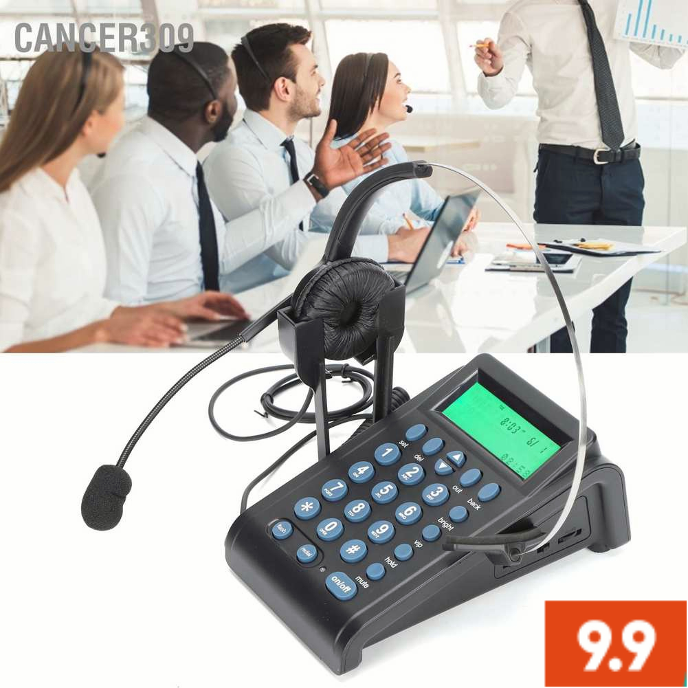 cancer309-ht910-call-center-wired-telephone-with-headset-omnidirectional-set-for-office-home