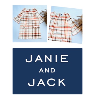 Janie and Jack "Plaid Creamy Ponte Dress"