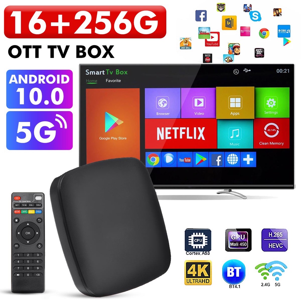 android-tv-รองรับภาษาไทย-รองรับแรม-2-4gและ5g-dual-wifi-bluetooth-4-1-set-top-box-4k-media-player-youtube-iptv-smart-box