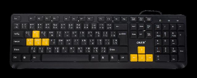 คีย์บอร์ด-ราคาถูก-usb-keyboard-oker-kb318