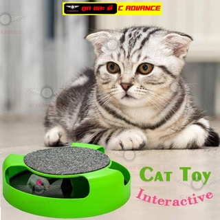 ของเล่นแมวจับหนู Catch-The-Mouse ของเล่นแมวราคาถูก ของเล่นแมว ไล่จับหนู
