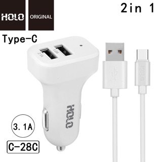 KING KONG  HOLO C-28C 2in1 3.1A For Type-c Quick Singles USB Charger