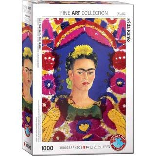 EUROGRAPHICS: SELF PORTRAIT – THE FRAME by Frida Kahlo [Jigsaw Puzzle]