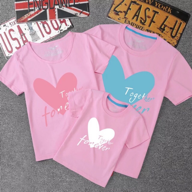 เสื้อคู่รัก-เสื้อครอบครัว-พร้อมส่ง