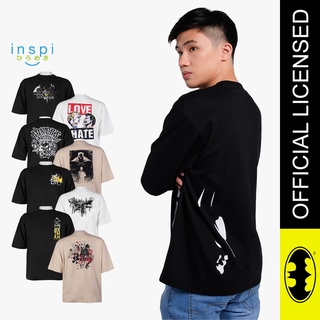 เสื้อยืดผ้าฝ้ายพิมพ์ลายขายดี ◑▥₪INSPI Batman Oversized Tshirt for Men Plus Size Korean Top Trendy Tops for Women Summer