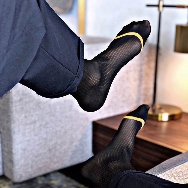 clever-menmode-ถุงเท้าข้อสั้น-แบบบาง-ระบายอากาศ-สวมใส่สบาย-สีทอง-สไตล์นักธุรกิจ-สําหรับผู้ชาย