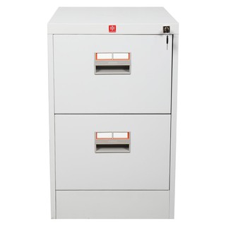 File cabinet CABINET 2DRAWERS KCDX-2-TG Office furniture Home &amp; Furniture ตู้เอกสาร ตู้ลิ้นชักเหล็ก 2 ลิ้นชัก KCDX-2-TG