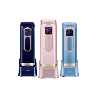 (มีอย.) (ประกัน 1 ปี) ICECOOL LUXURY 8in1 ใช้งานไร้สายได้ ไม่จำกัดช็อต เครื่องกำจัดขน & หน้าใส & ลดสิว ความเย็น -10 องศา