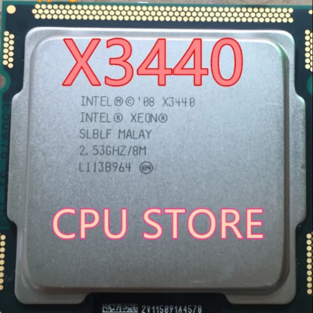 CPU Server แรงๆ ใช้บน PC Intel Xeon X3440 cpu,/2.53 G/LGA1156/8 MB ...