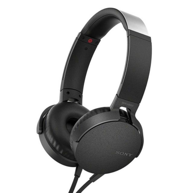 ภาพหน้าปกสินค้าSONY MDR-XB550AP EXTRA BASS Wired On-Ear Headphones จากร้าน realdamha บน Shopee