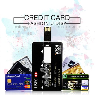 ภาพหน้าปกสินค้าusb แฟลชไดรฟ์รูปบัตรเครดิต 16 gb ที่เกี่ยวข้อง