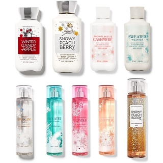 Bath &amp; Body Works กลิ่น Pretty as a Peach ,Santas Blueberry Shortbread , Twinkling Nights , At The Beach ใหม่แท้ 100%US