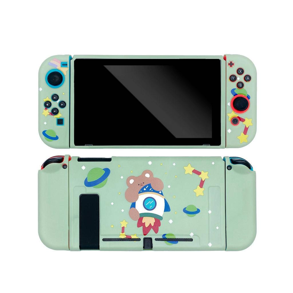 เคสซิลิโคนลายการ์ตูนจรวดสําหรับ-nintendo-switch