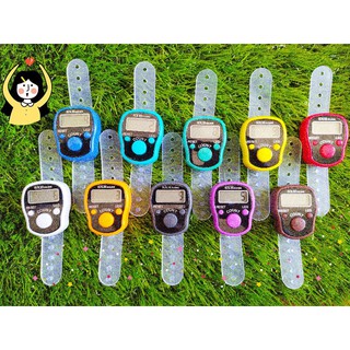 เครื่องนับสวดมนต์ (#1040)มีไฟ LED ส่งเร็ว เปลี่ยนถ่านได้