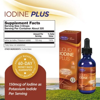 💥pre order💥🇺🇸 Life-flo Liquid Iodine Plus, 2 fl oz (59 ml)