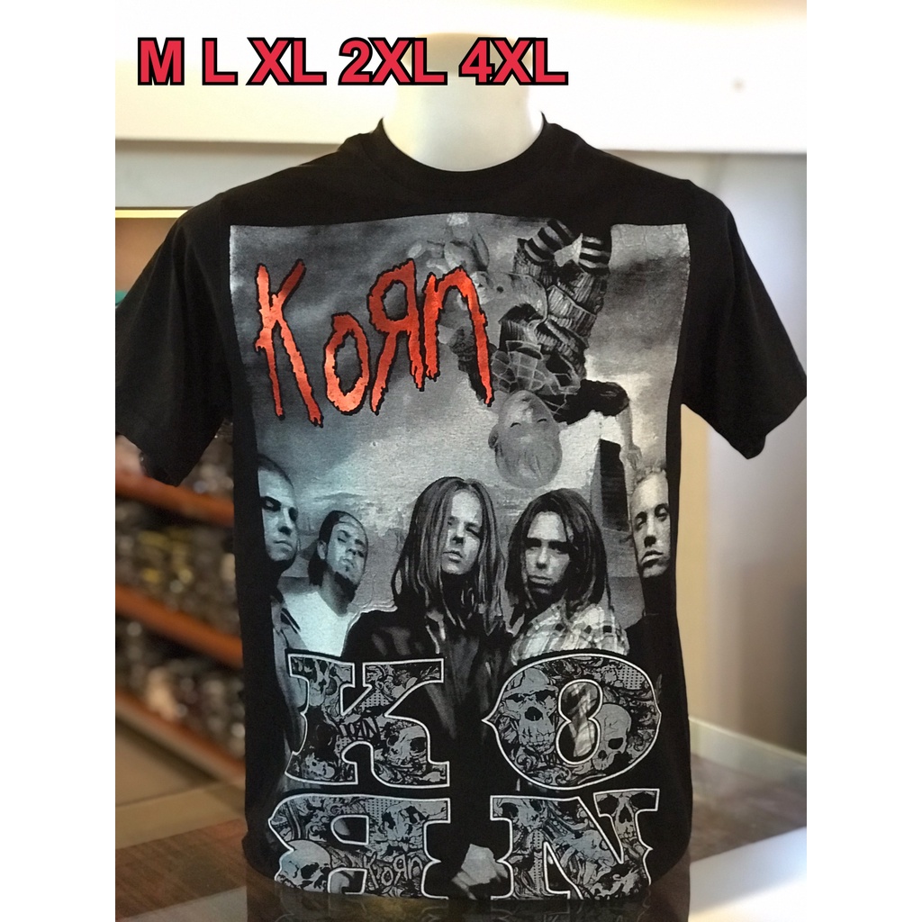 เสื้อวง-korn-แขนสั้น-ผ้าคอตตอน100