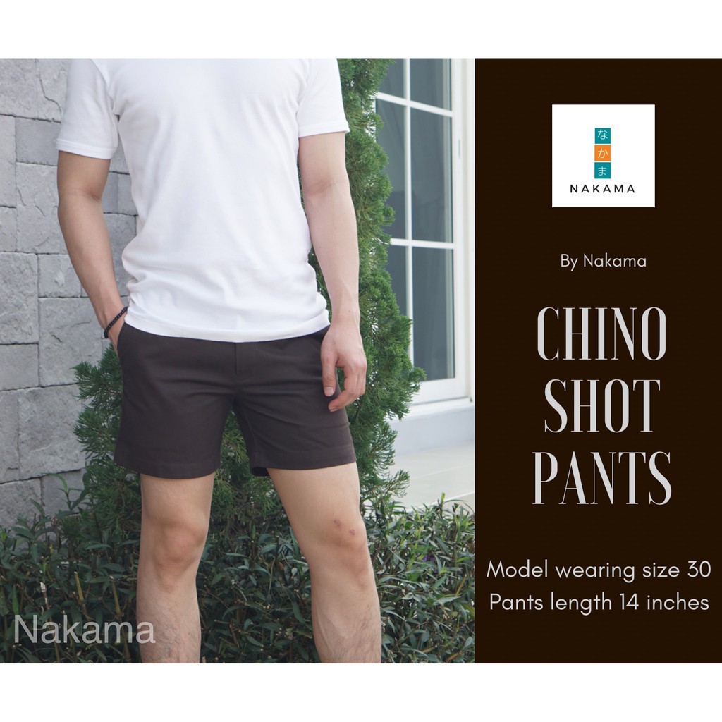 ภาพสินค้า( ลดเพิ่ม 29.-)กางเกงขาสั้นผู้ชาย ผ้าชิโน แฟชั่นเกาหลี ขาสั้นความยาว14นิ้ว จากร้าน jirut14 บน Shopee ภาพที่ 5