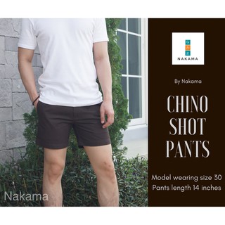 ภาพขนาดย่อของภาพหน้าปกสินค้า( ลดเพิ่ม 29.-)กางเกงขาสั้นผู้ชาย ผ้าชิโน แฟชั่นเกาหลี ขาสั้นความยาว14นิ้ว จากร้าน jirut14 บน Shopee ภาพที่ 5