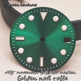 ภาพหน้าปกสินค้าอุปกรณ์เสริมนาฬิกาข้อมือ C3 สีเขียวเรืองแสง 4 Pin สําหรับ NH35 NH36 Movement ที่เกี่ยวข้อง