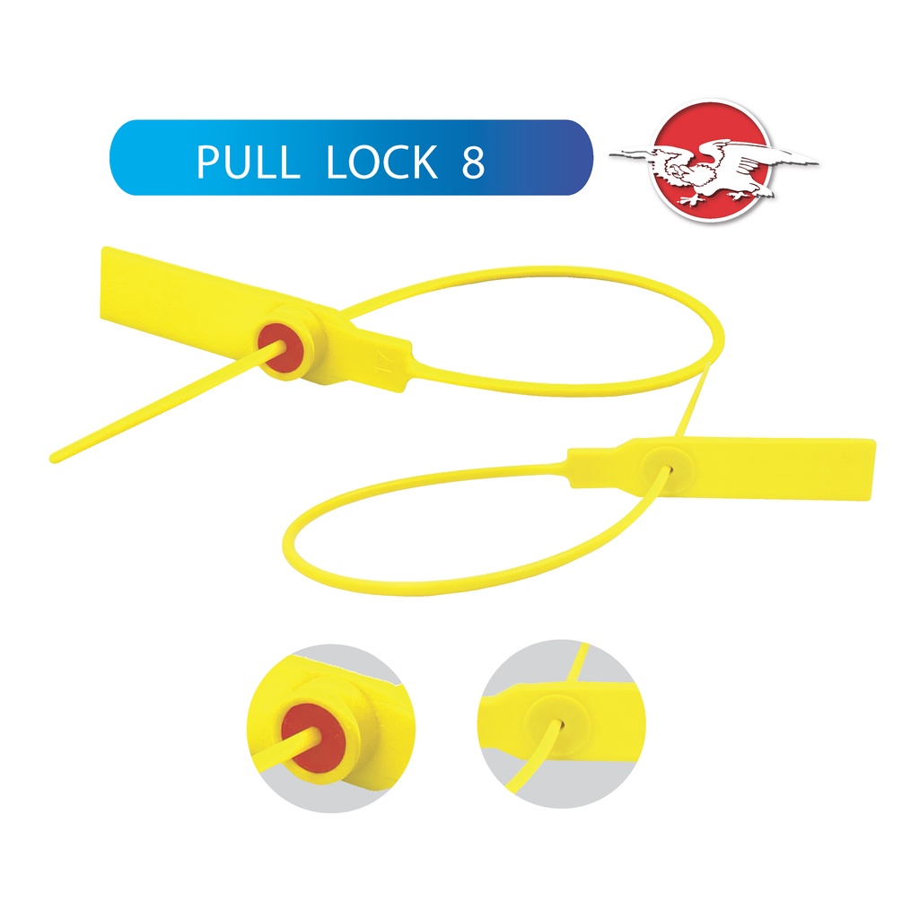 Falcon ซีล Pull Lock 8 ขนาด 8 นิ้ว ซีลล็อครถบรรทุก ซีลล็อคตู้ขนส่ง ...