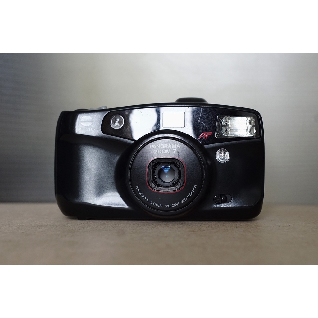 コンパクトカメラ ZOOM PANORAMA MINOLTA 7
