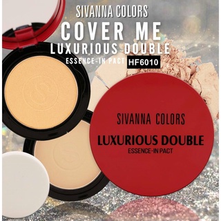 แป้งและไฮไลท์ Sivanna Colors Luxurious Double Essence-HF6010