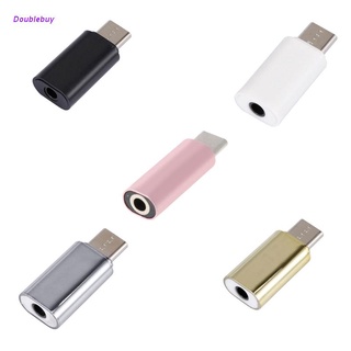 Doublebuy อะแดปเตอร์เสียง USB C Type C Male to 3.5 มม. Female ทนทาน