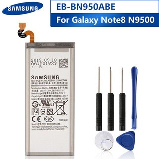 SAMSUNG แบตเตอรี่ สำหรับSamsung GALAXY Note8 N9500 N9508 SM-N950F EB-BN950ABA EB-BN950ABE 3300MAh