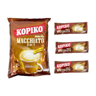 กาแฟ โกปิโก้ มัคคิอาโต 3in1 20ซอง Kopiko Macchiato