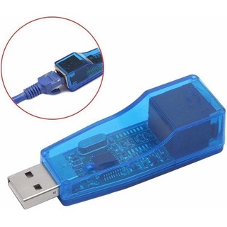 Adaptador USB 2.0 Lan RJ45 Ethernet 10/100 Mbps Internet
