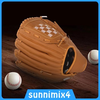 ภาพขนาดย่อของภาพหน้าปกสินค้าถุงมือเบสบอล ผู้ขว้างลูกสนามในของเบสบอล สําหรับผู้เริ่มต้นเล่น 9.5 นิ้ว จากร้าน sunnimix4.th บน Shopee ภาพที่ 2
