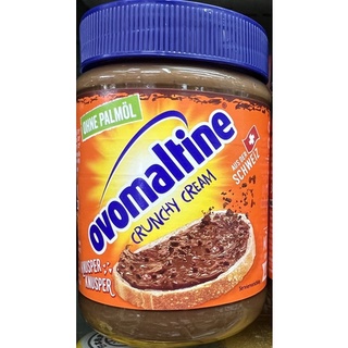 ภาพหน้าปกสินค้าOvomaltine  crunchy cream  โอโวมอลติน แยมโอวัลติน ครันชี่ จากสวิตเซอร์แลนด์ ขนาด 380g ที่เกี่ยวข้อง