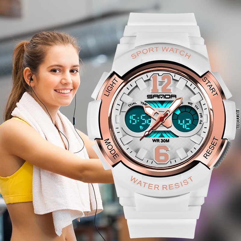 แฟชั่นใหม่ผู้หญิงกีฬานาฬิกา-g-กันน้ำดิจิตอล-led-สุภาพสตรีช็อกทหารกองทัพอิเล็กทรอนิกส์นาฬิกาข้อมือนาฬิกาสาวนาฬิกา
