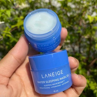 Laneige Water Sleeping Mask EX 15ml (ขนาดทดลอง) สลีปปิ้งมาสก์สูตรปรับปรุงใหม่