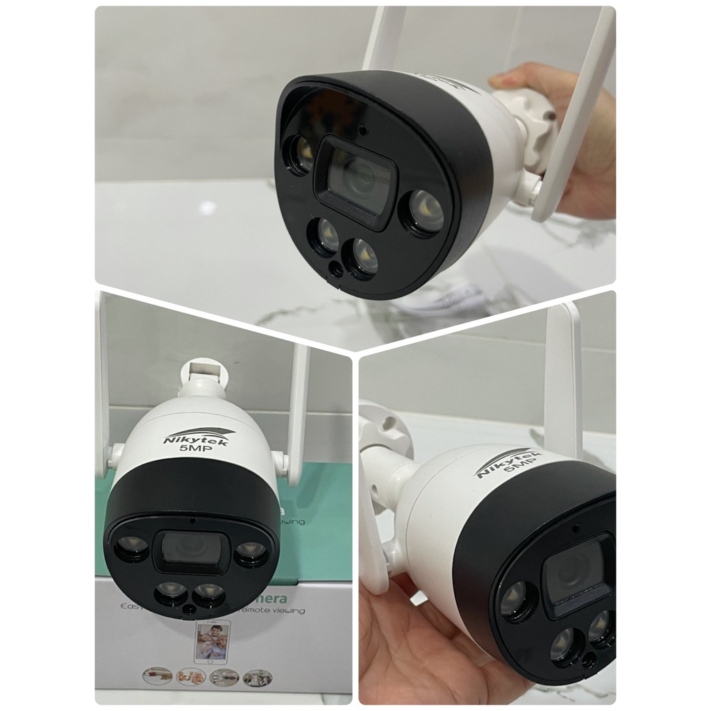 ภาพสินค้าใหม่สุด2023กล้องวงจรปิด ICSEE K7-5MP ไรสาย outdoor Night Visionภาพคมชัด 5ล้าน pixel 1080P-K7 5MP สำหรับใช้ภายนอก กันน้ำ จากร้าน nikyshop1 บน Shopee ภาพที่ 8