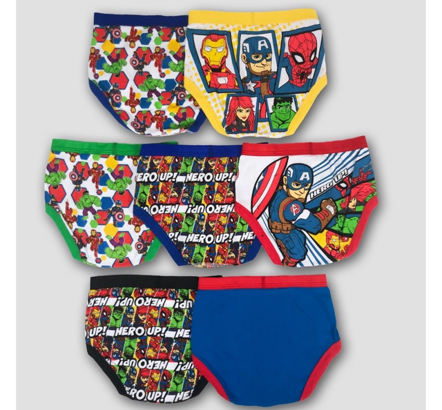 กางเกงชั้นใน-marvel-boys-briefs-underwear-แพค-7-ตัว-ไซส์-4-ปี