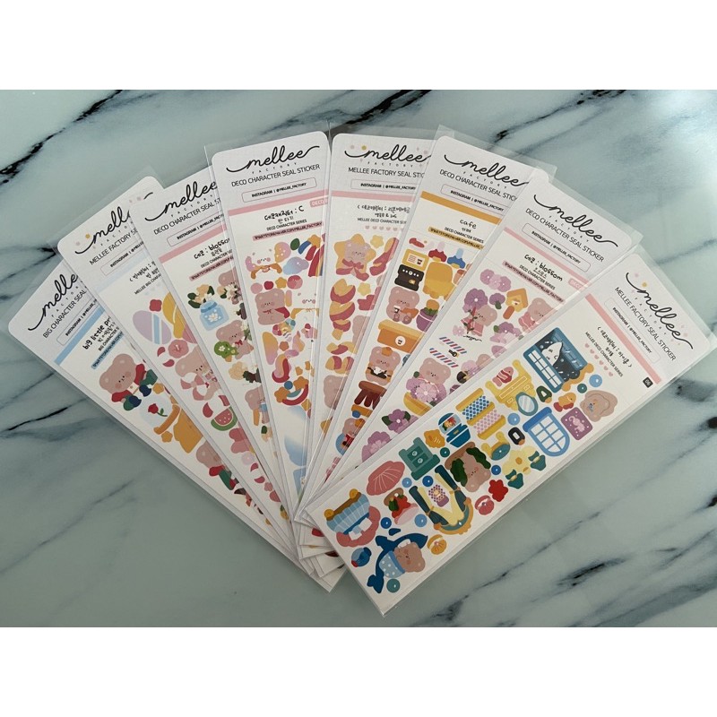 sticker mellee เกาหลี | Shopee Thailand