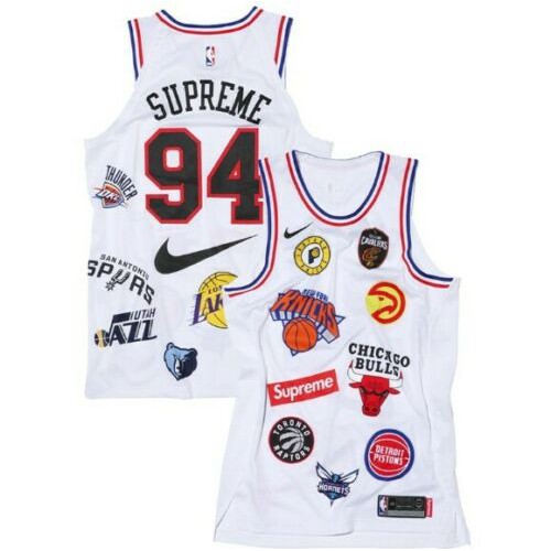 เสื้อบาส NBA NIKE Supreme x Jersey no.94 | Shopee Thailand