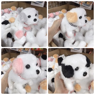 ภาพขนาดย่อของภาพหน้าปกสินค้าของเล่น ตุ๊กตาหมา หมาของเล่น มีเสียงเห่า เดินได้ แถมถ่าน มีหลายแบบ จากร้าน goodtoys.888 บน Shopee