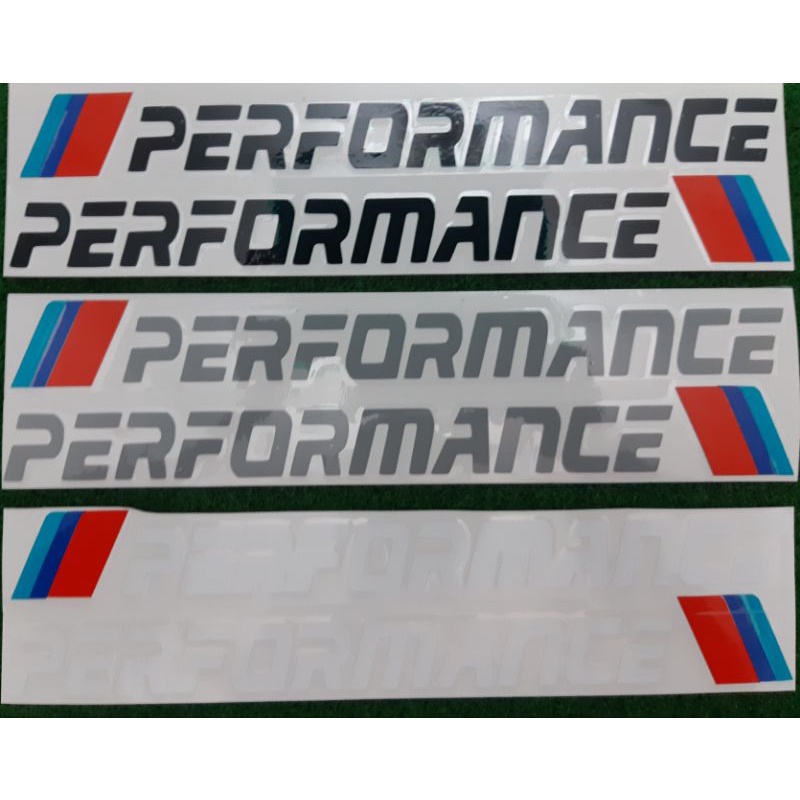 สติ๊กเกอร์-ลายbmw-performance-งานตัด-พร้อมส่งจร้า